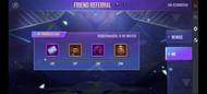 Rewards for the invitees (Image via Garena)